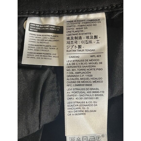 NWT Levi's 725 High Rise Bootcut Black Hypersoft Stretch Jeans - Picture 14 of 14